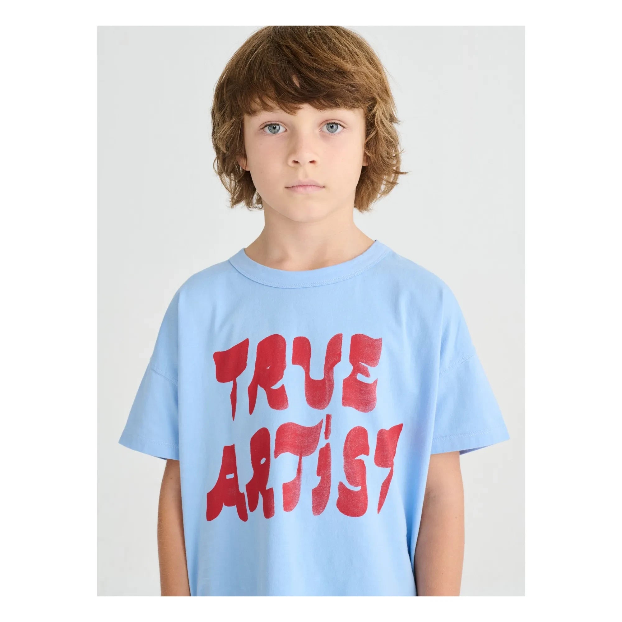 True Artist - T-shirt N°1 True Artist Organik pamuk | Açık mavi