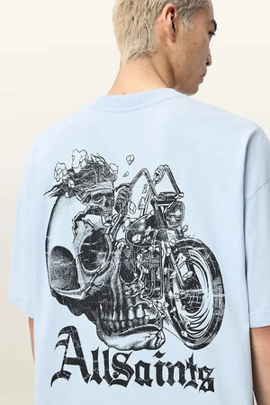 AllSaints PANHEAD Pamuklu Tişört