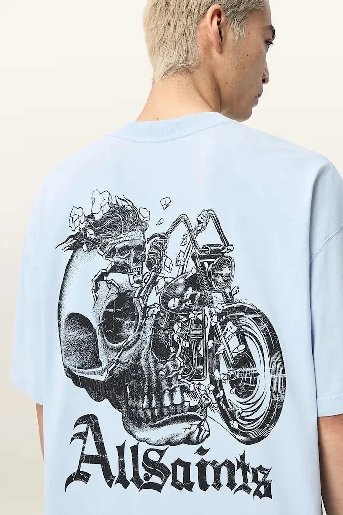 AllSaints PANHEAD Pamuklu Tişört