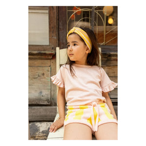 Louis Louise - Gestreifte Iris Shorts | Gelb