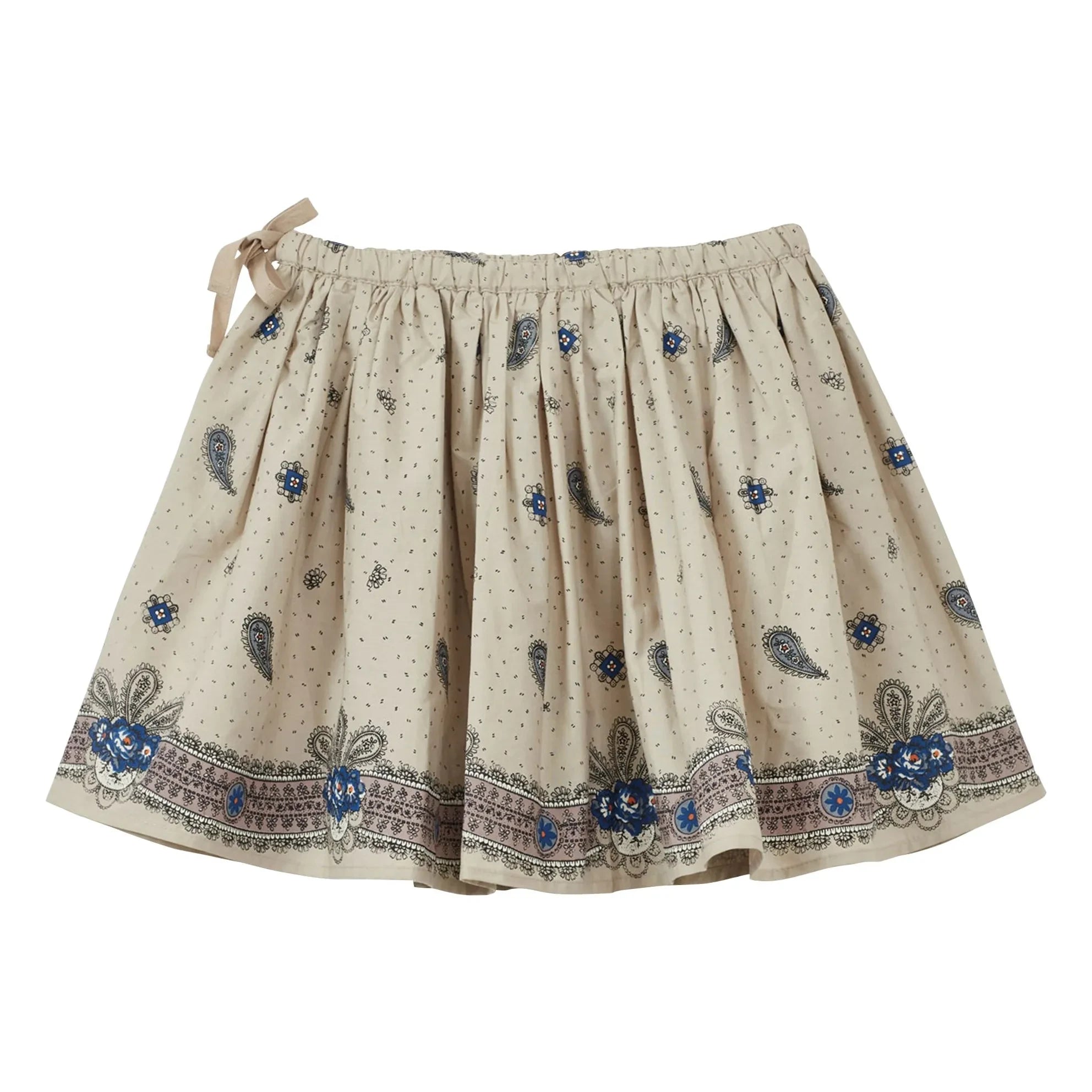 Caramel - Myla Paisley Etek | Ekru