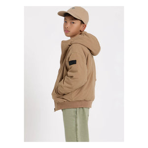 Finger in the nose - Chelsea Hooded Jacket | Camel