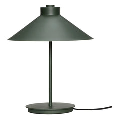 Hübsch - Metal Table Lamp | Dark Green