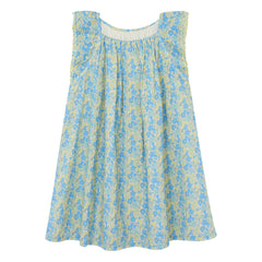 Bonton - Nena Fleurie Elbise | Mavi