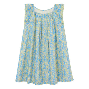 Bonton - Nena Fleurie Elbise | Mavi