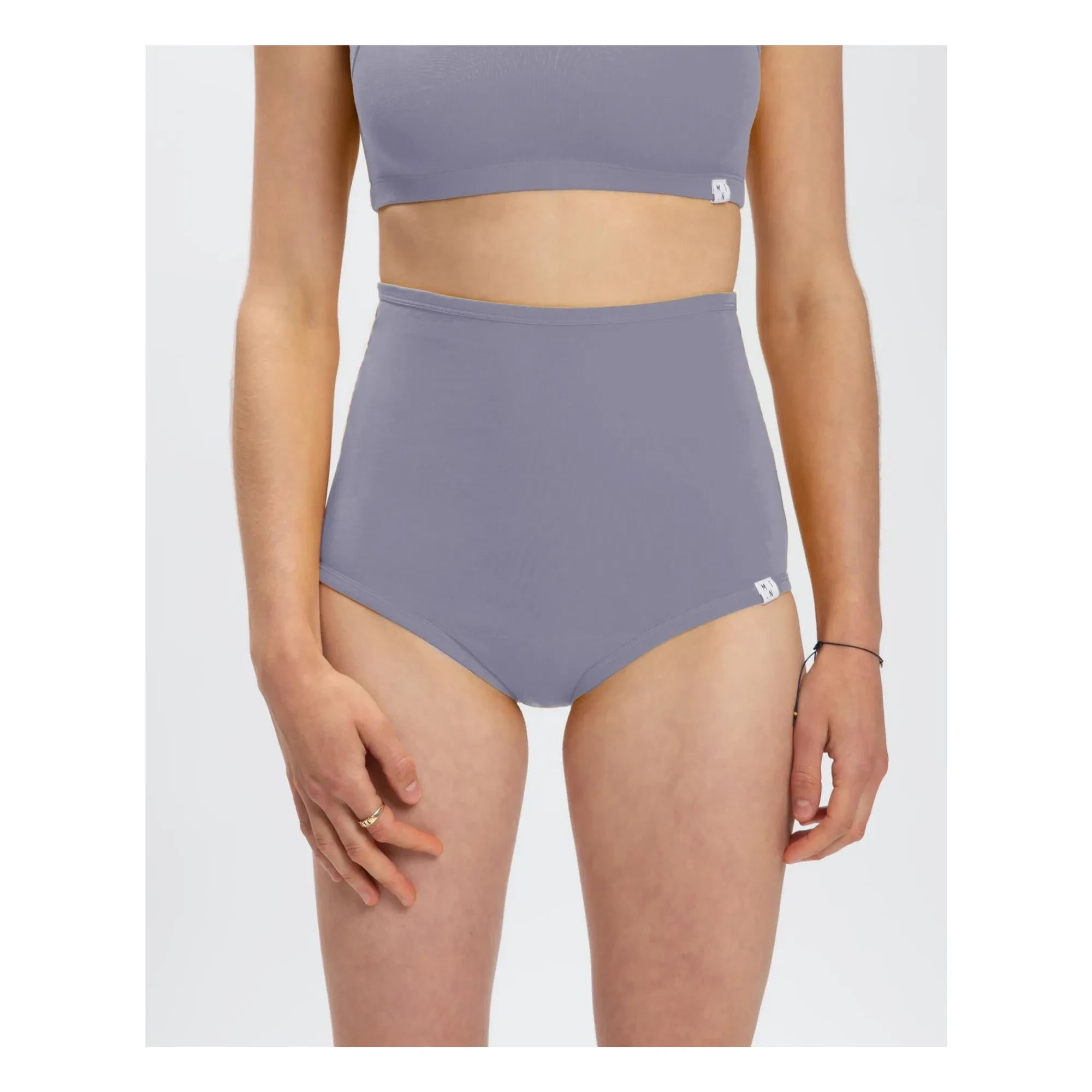Matona - Organic cotton briefs | Grey Blue