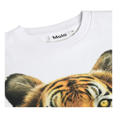 Molo - Rollo Tigre organik pamuk T-shirt | Beyaz