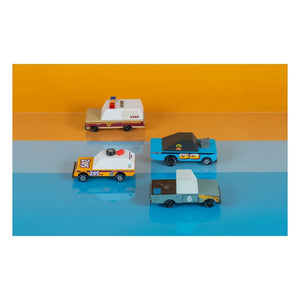 Candylab - Toons - Rostige Streifenwagen