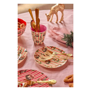Rice - Sweet Forest Melamin rechteckiger Teller | Creme