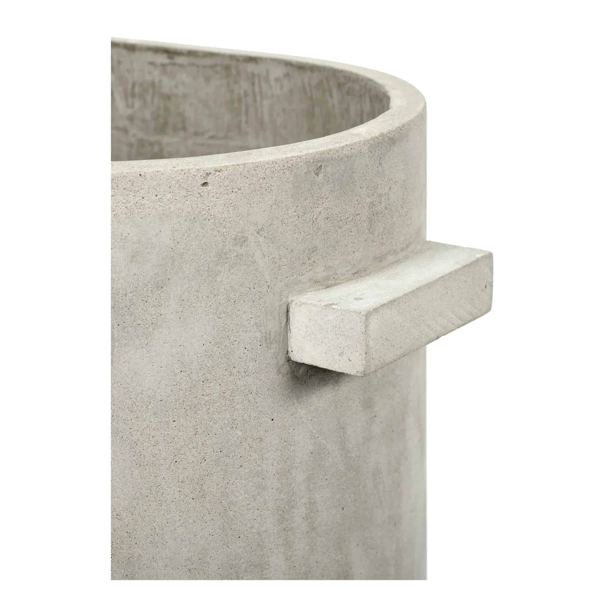Serax - Oval beton saksı | Gri