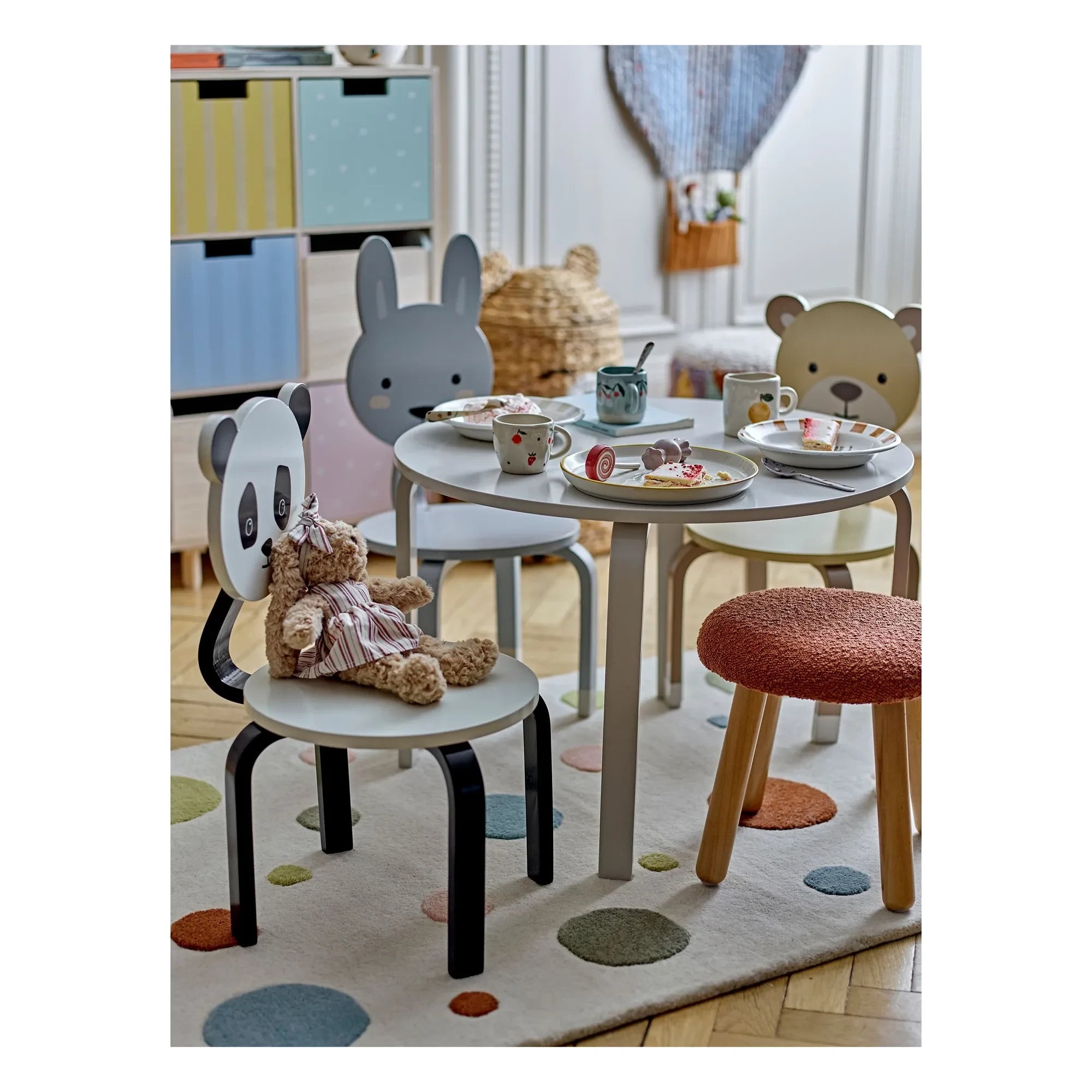 Bloomingville Mini - Tatiana Keramik-Geschirrset | Cremeweiß