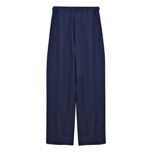 the new society - Luz Linen Pants | Night Blue