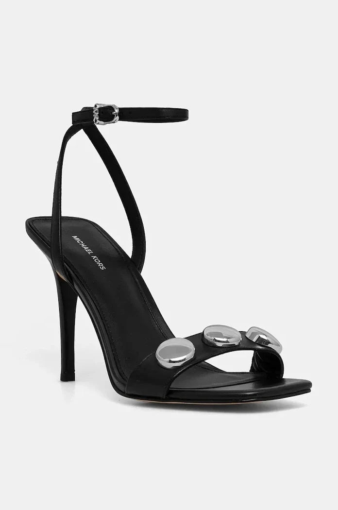 MICHAEL Michael Kors Liana Dome Stud Sandal Deri Sandalet