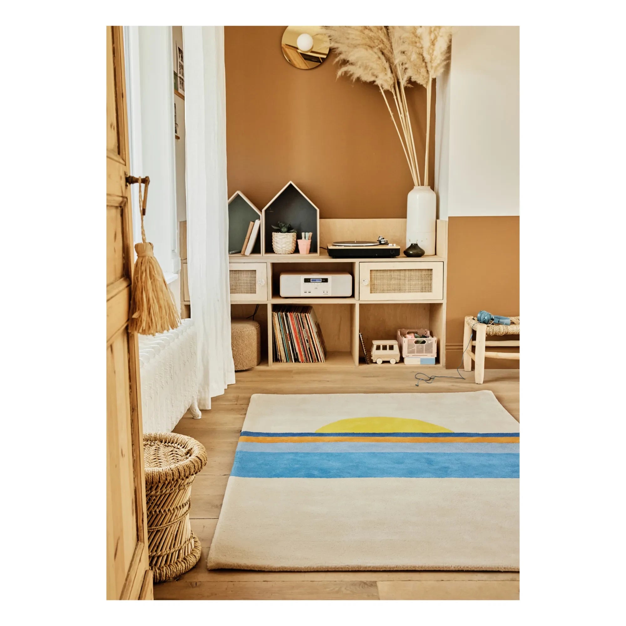 Bleuu-studio - Sunset Halı | Mavi