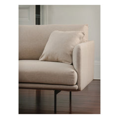 Panac Edition - Isly 3 Kişilik Kanepe - Heathered Kumaş - 205 cm | Orman Yeşili