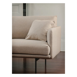 Panac Edition - Isly 3 Kişilik Kanepe - Heathered Kumaş - 205 cm | Orman Yeşili