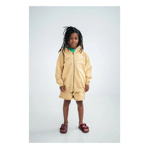 Repose AMS - Organik Pamuklu Jogger Şort R | Sarı