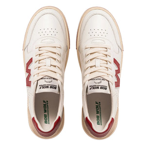 Bob Wolf - Legacy Leder- und Wildleder-Sneaker | Rot