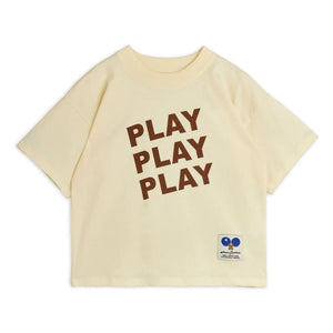 Mini Rodini - Play T-Shirt Organic Cotton | Off-White