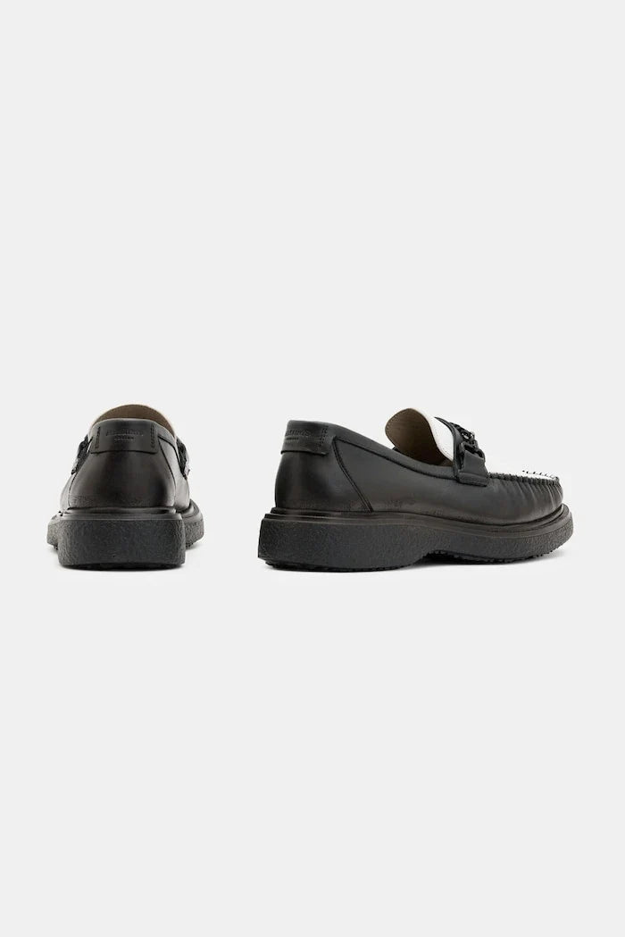 AllSaints Gibbs Chain Loafer Deri Mokasen