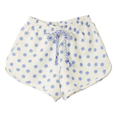 Fabula - Soleils Polarfleece-Shorts | Weiß
