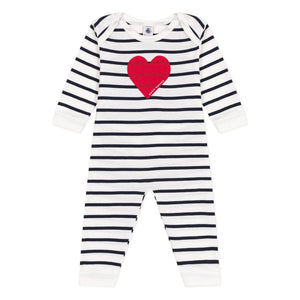 Petit Bateau - Berlin Organic Cotton Pajamas | Ecru