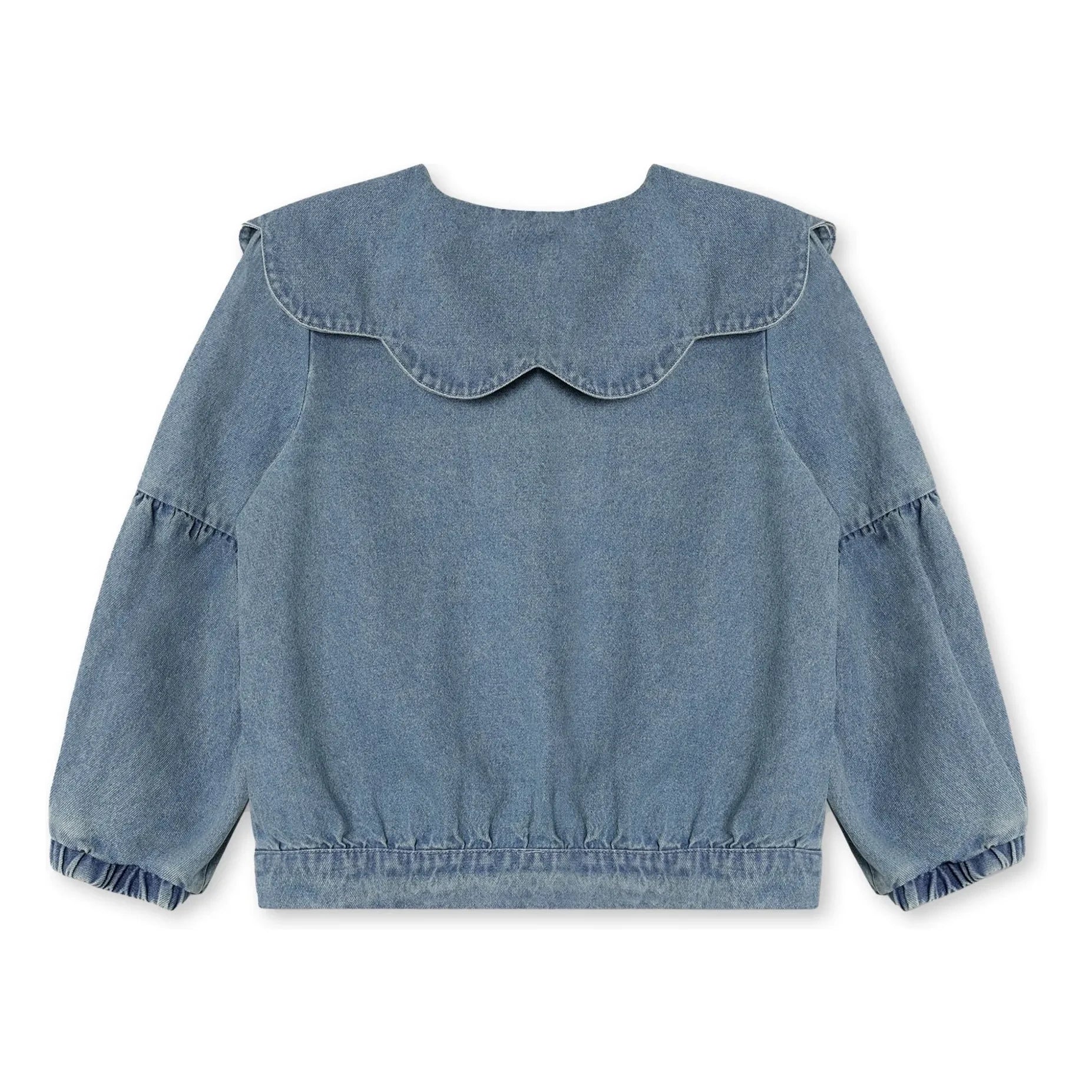 Fliink - Denim Don Flowers Ceket | Açık Mavi