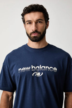 New Balance pamuklu erkek tişörtü