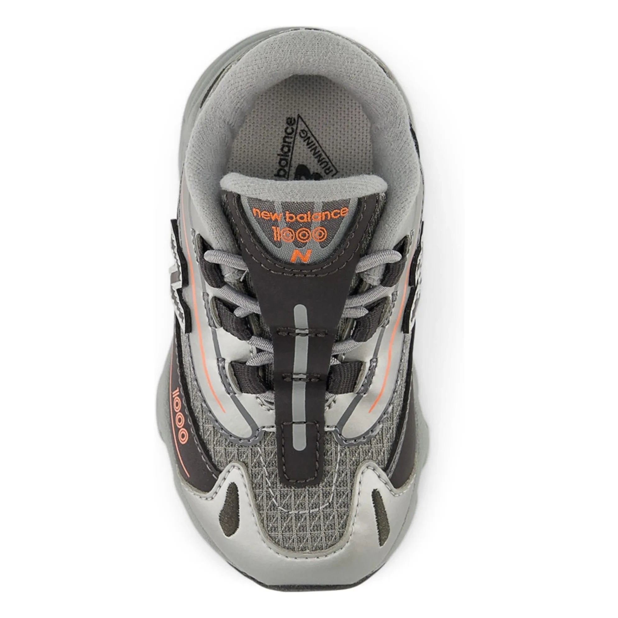 New Balance – Elastische Schnürsneaker 1000 | Neonorange