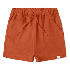 Matona – Klassische Leinen-Shorts | Dunkelblau