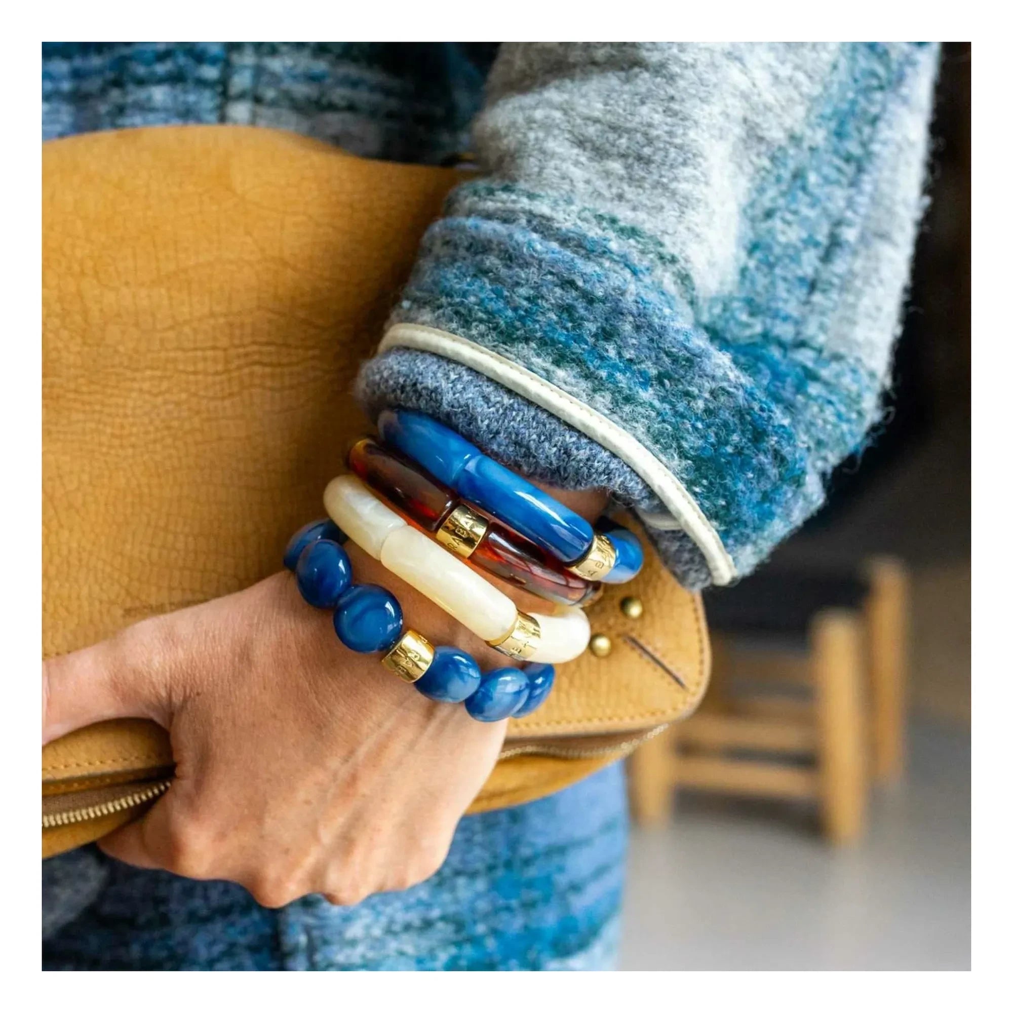 Parabaya - Igarape 2 Armband | Blau
