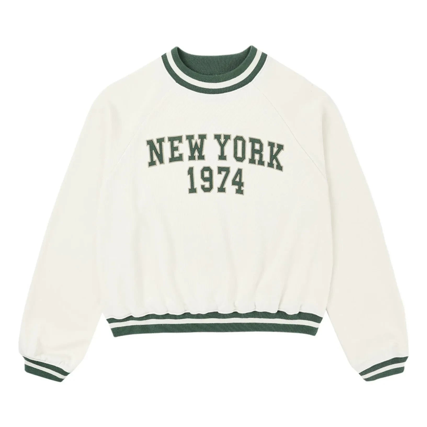 Rylee + Cru - Raglan Sweat New York | Ekru