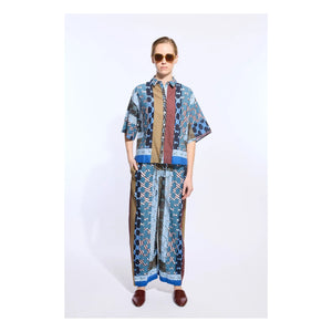 Mapoésie - Max Pollen Baumwollhose | Blau