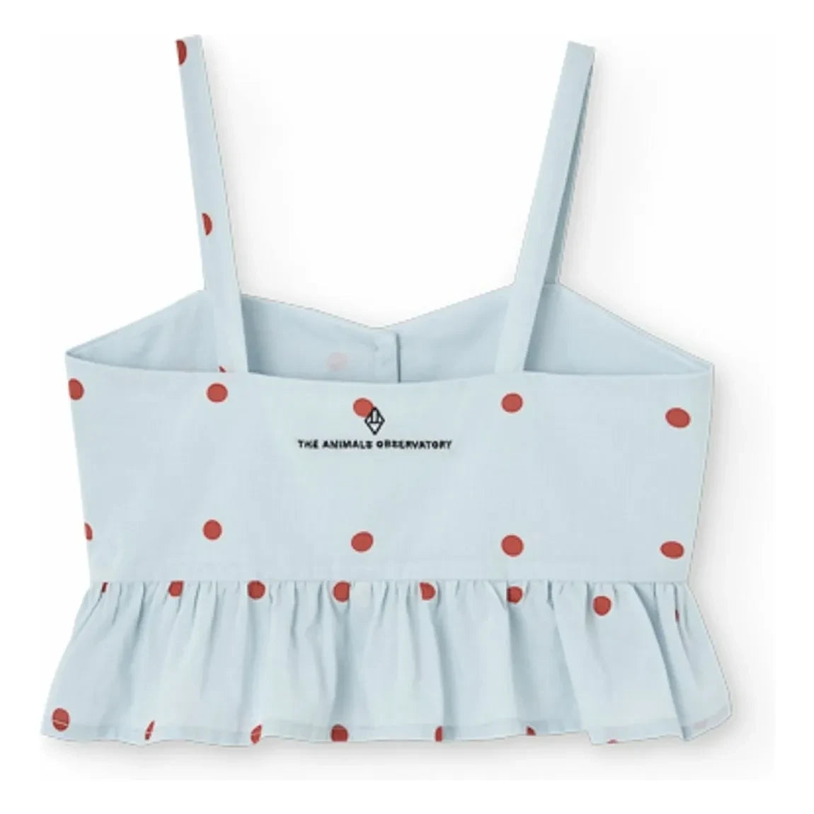 The Animals Observatory - Organic Cotton Quail Top | Light Blue