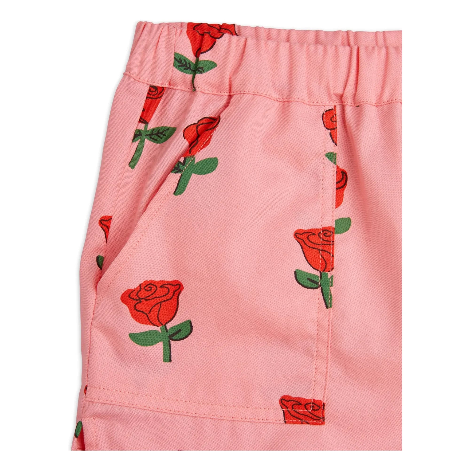 Mini Rodini - Rosa Bio-Baumwollshorts | Rosa