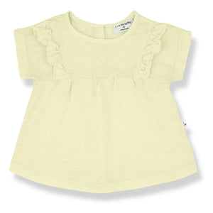 1+ in the family - Blouse Atenas Chinée | Light Yellow