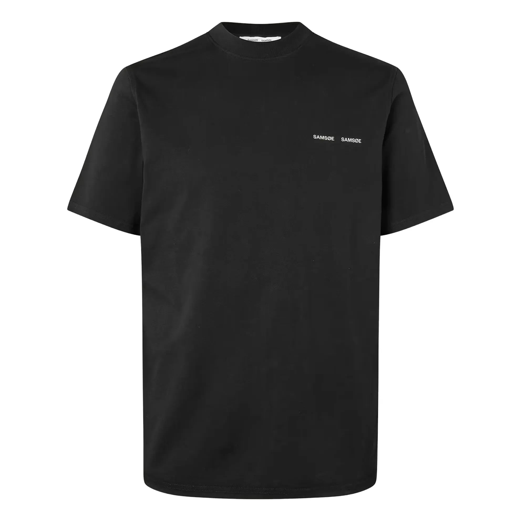Samsoe Samsoe - Norsbro 6024 Organik pamuklu T-shirt | Siyah