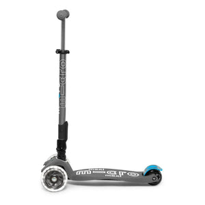 Micro - Maxi Faltbarer LED Scooter | Grau