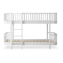 Oliver Furniture - Original Ahşap orta yükseklikte ranzalar | Beyaz