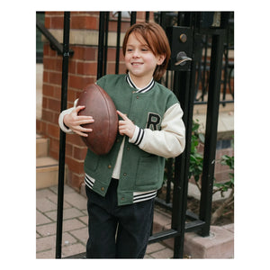 Rylee + Cru - Yeşil Varsity ceket