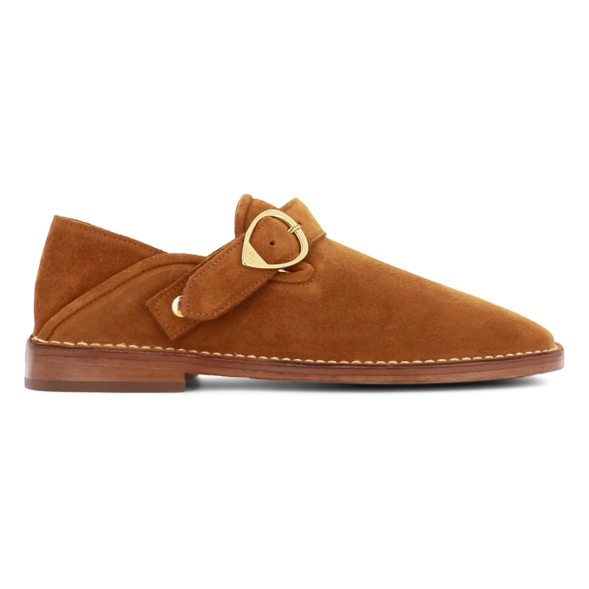 Socque Paris - Lucca Süet Loaferler | Camel