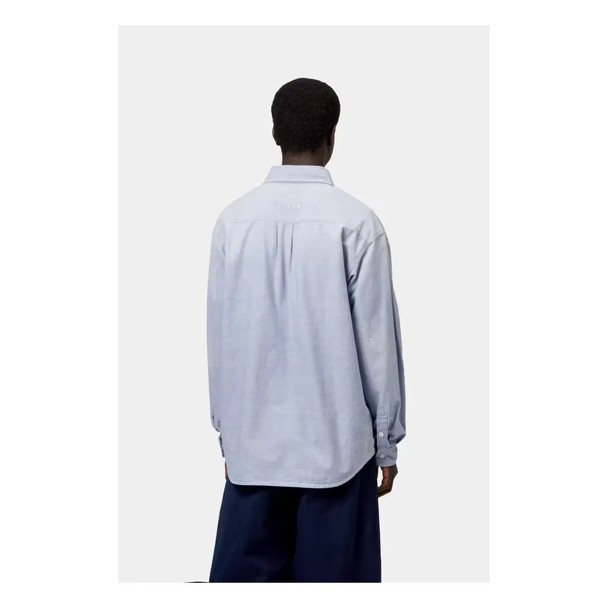 Carhartt WIP - Boyacı Chambray Pamuk Gömlek | Açık Mavi