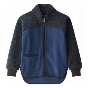 Molo - Ulani Combi Polar Fermuarlı Sweatshirt Geri Dönüştürülmüş Lifler | Mavi