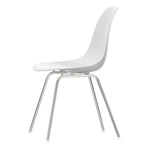 Vitra - DSX Plastik sandalye - krom çerçeve - Charles & Ray Eames | Beyaz