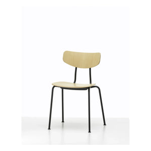 Vitra - Jasper Morrison Moca Chair - Black Base | Oak