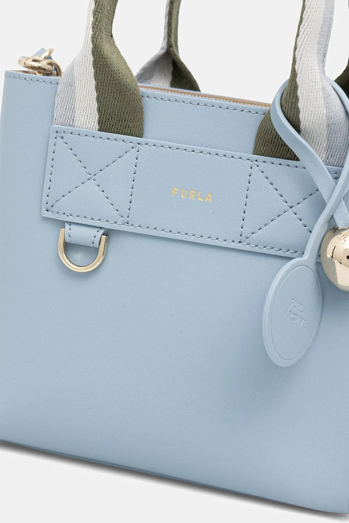 Furla kadın deri crossbody çanta Divide It Mini Tote