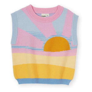 Goldie + Ace - Sunshine Sleeveless Sweater | Pink