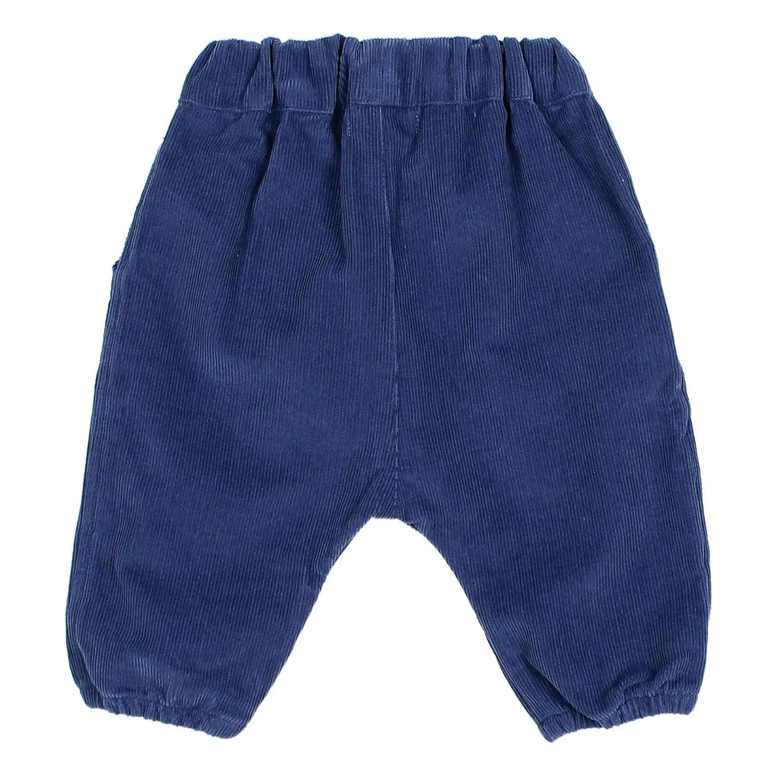 Búho - Soft Velours Organik Pamuk Pantolon | Lacivert