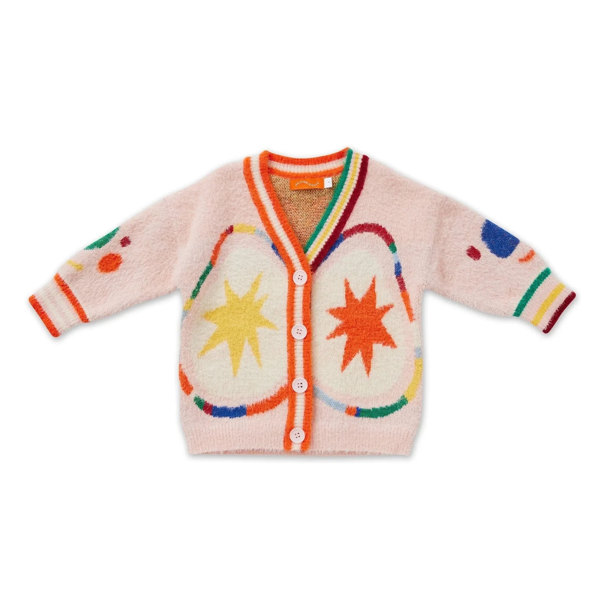 Halcyon Nights - Butterfly cardigan | Pale Pink