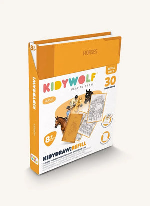 Kidywolf - Kiydraw Pad Nachfüllungen für Pferde (ab 8 Jahren)